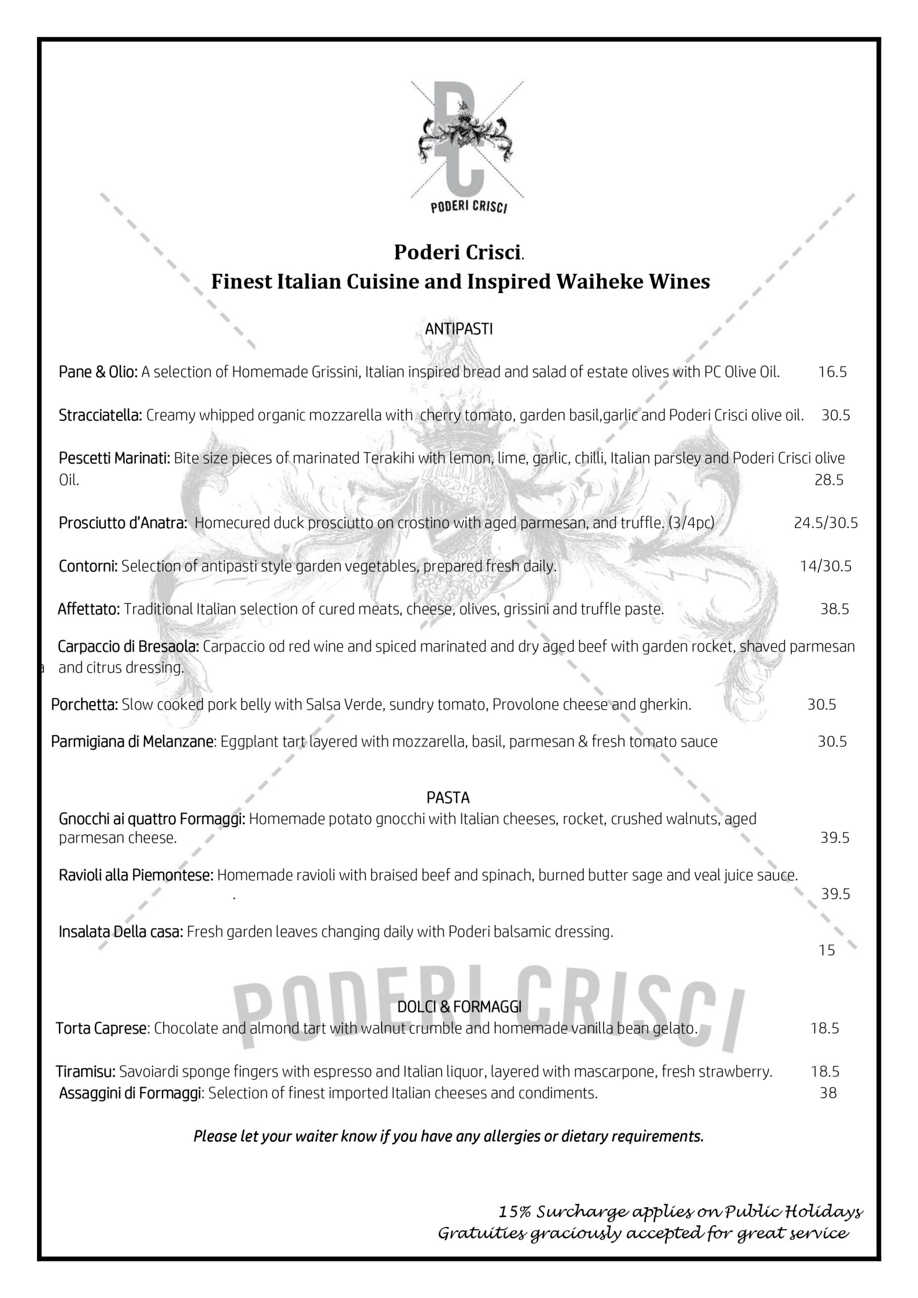Main Menu